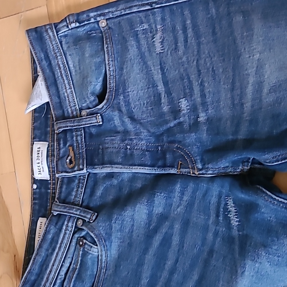 𝅺JACK & Jones Comfort Jeans Mike Fit 28 * 32 New - Picture 4 of 10